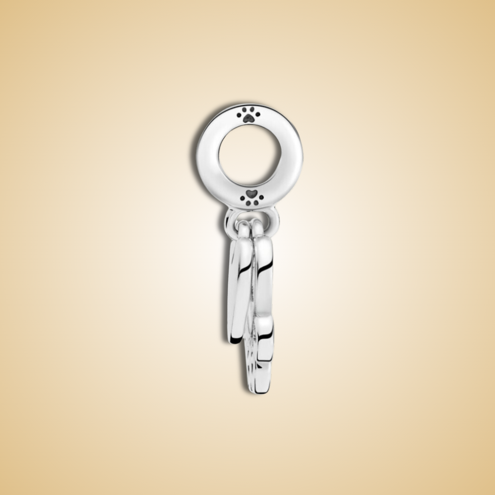 Loyal Pawprints Charm