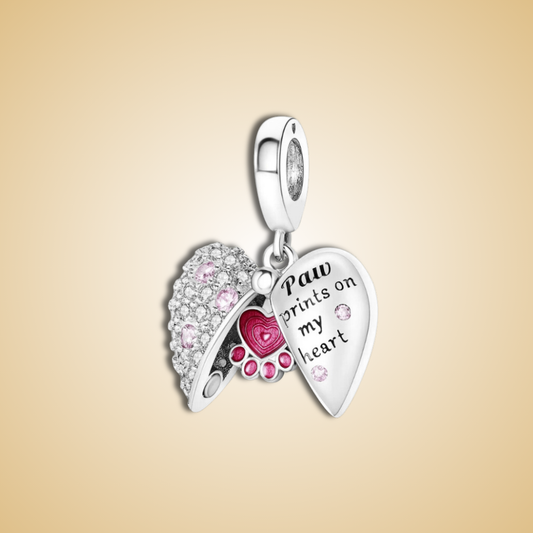 Pawfect Heart Charm